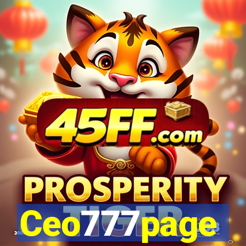 Ceo777page